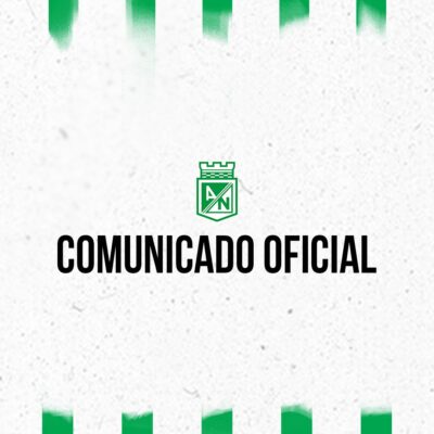 Comunicado Atlético Nacional: Francisco da Costa